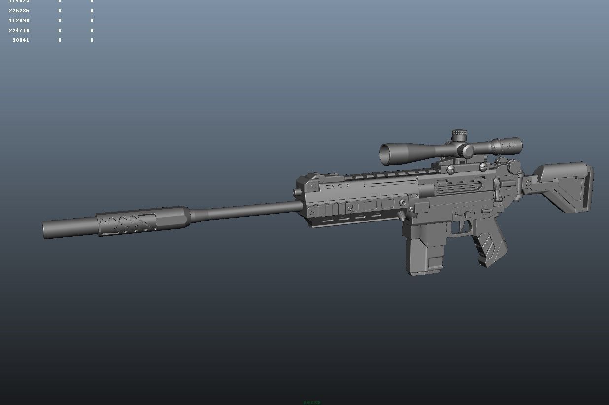 MSR ACR Model Low-poly 3D model_6