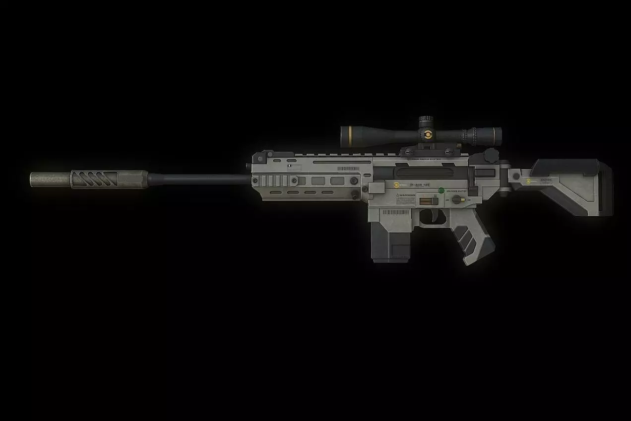 MSR ACR Model Low-poly 3D model_0