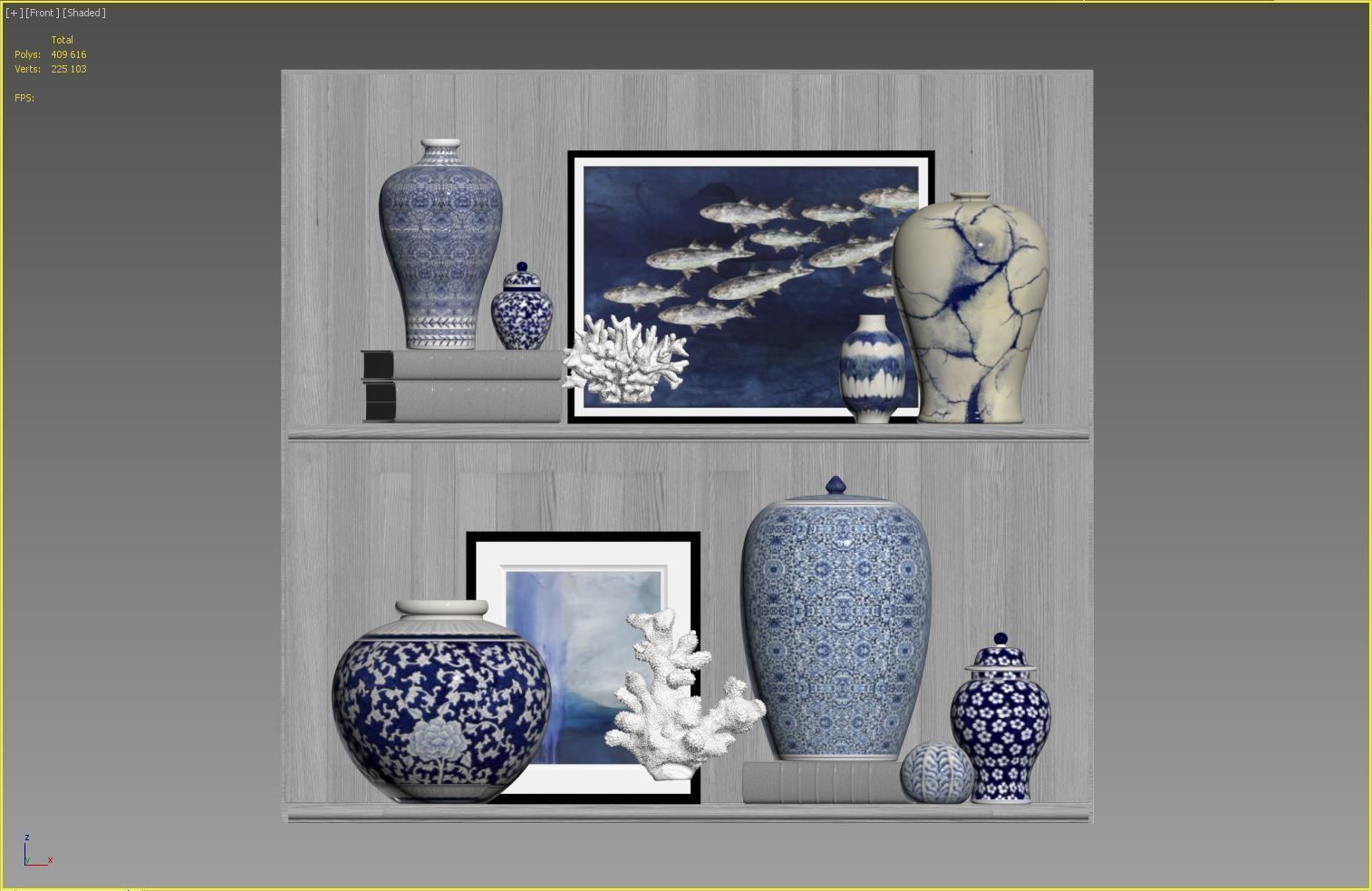 Williams Sonoma Home Decor set 3 3D model_5