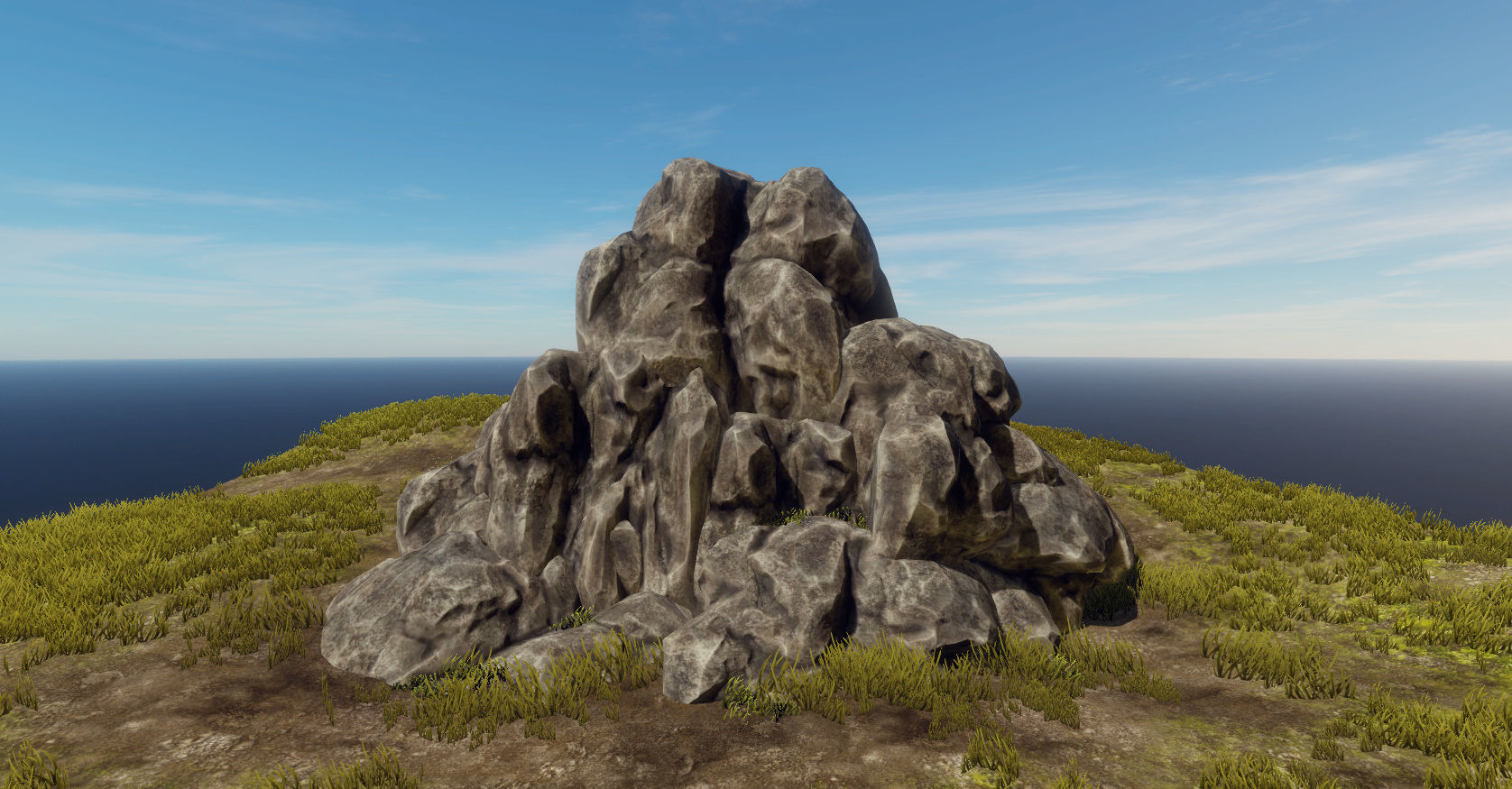 Classic Columns Free low-poly 3D model_9