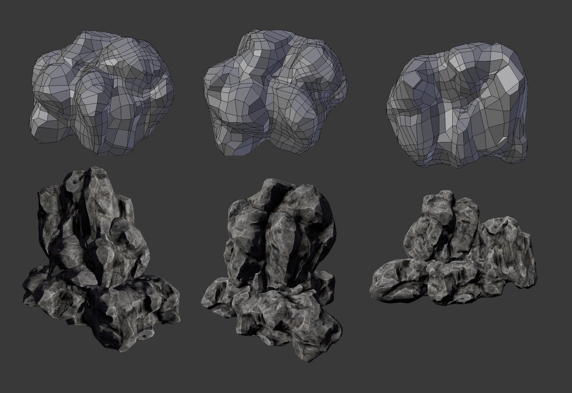 Classic Columns Free low-poly 3D model_8