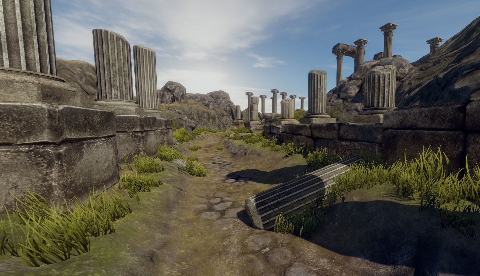 Classic Columns Free low-poly 3D model_19