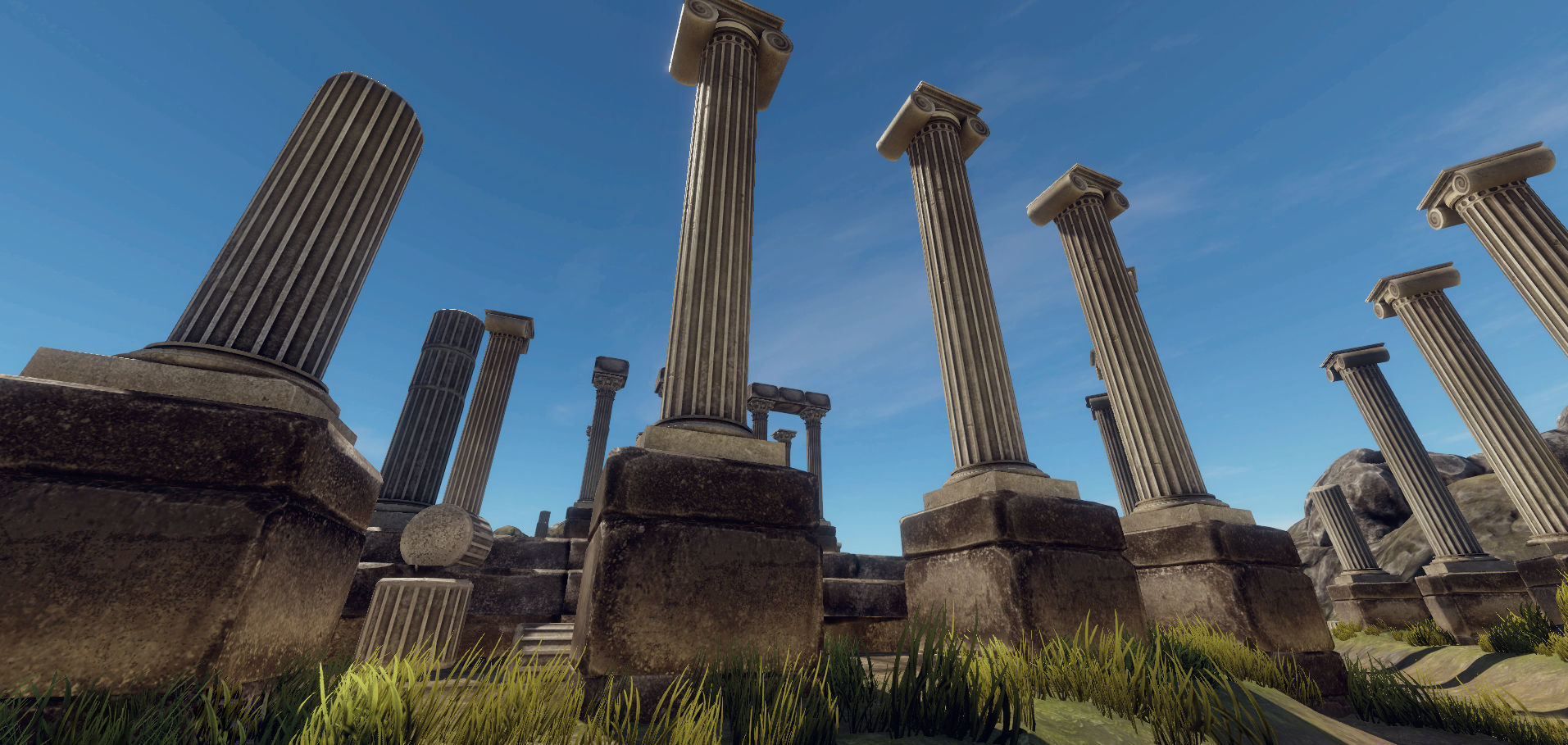 Classic Columns Free low-poly 3D model_23