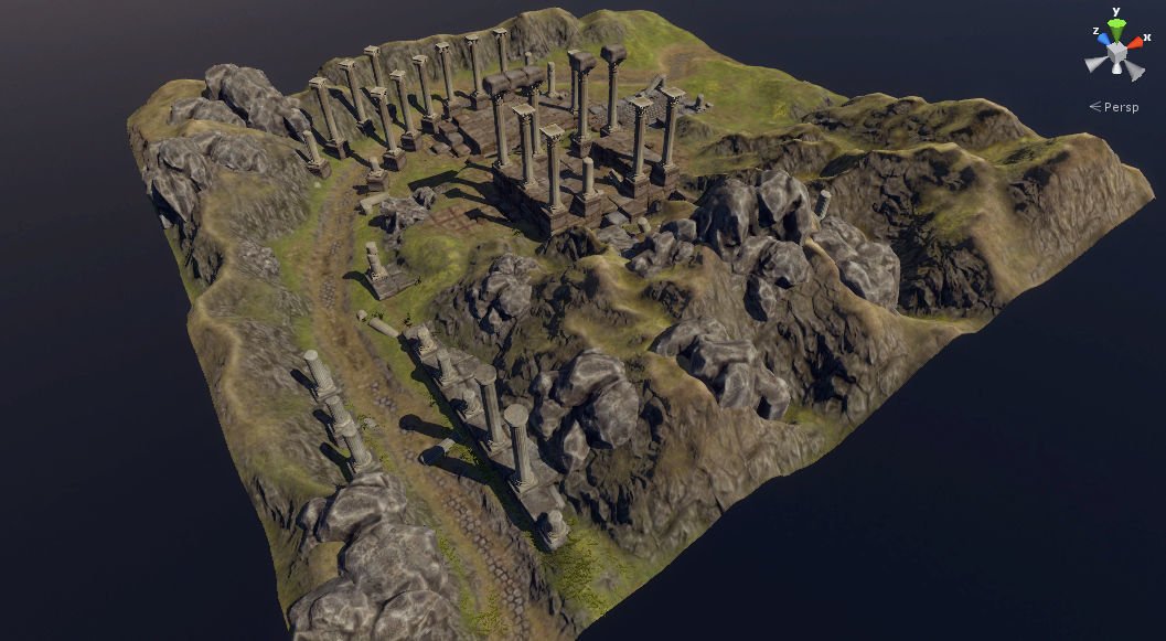 Classic Columns Free low-poly 3D model_17