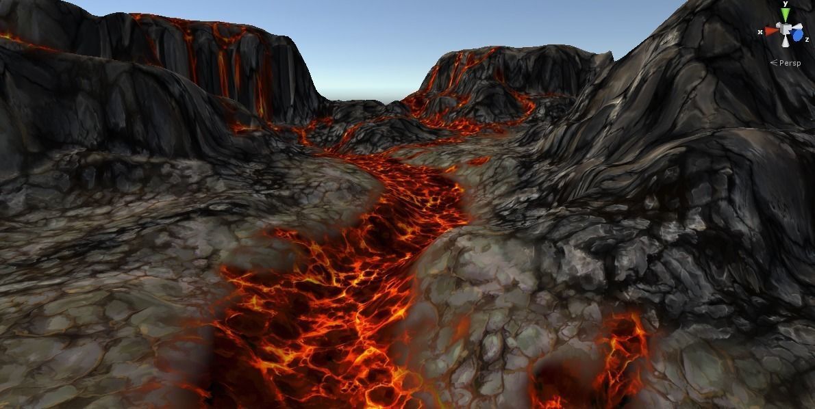 Painted Tiles - Sleeping Forest Free low-poly 3D model_28