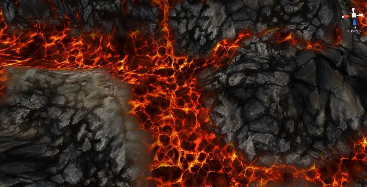 Painted Tiles - Sleeping Forest Free low-poly 3D model_26