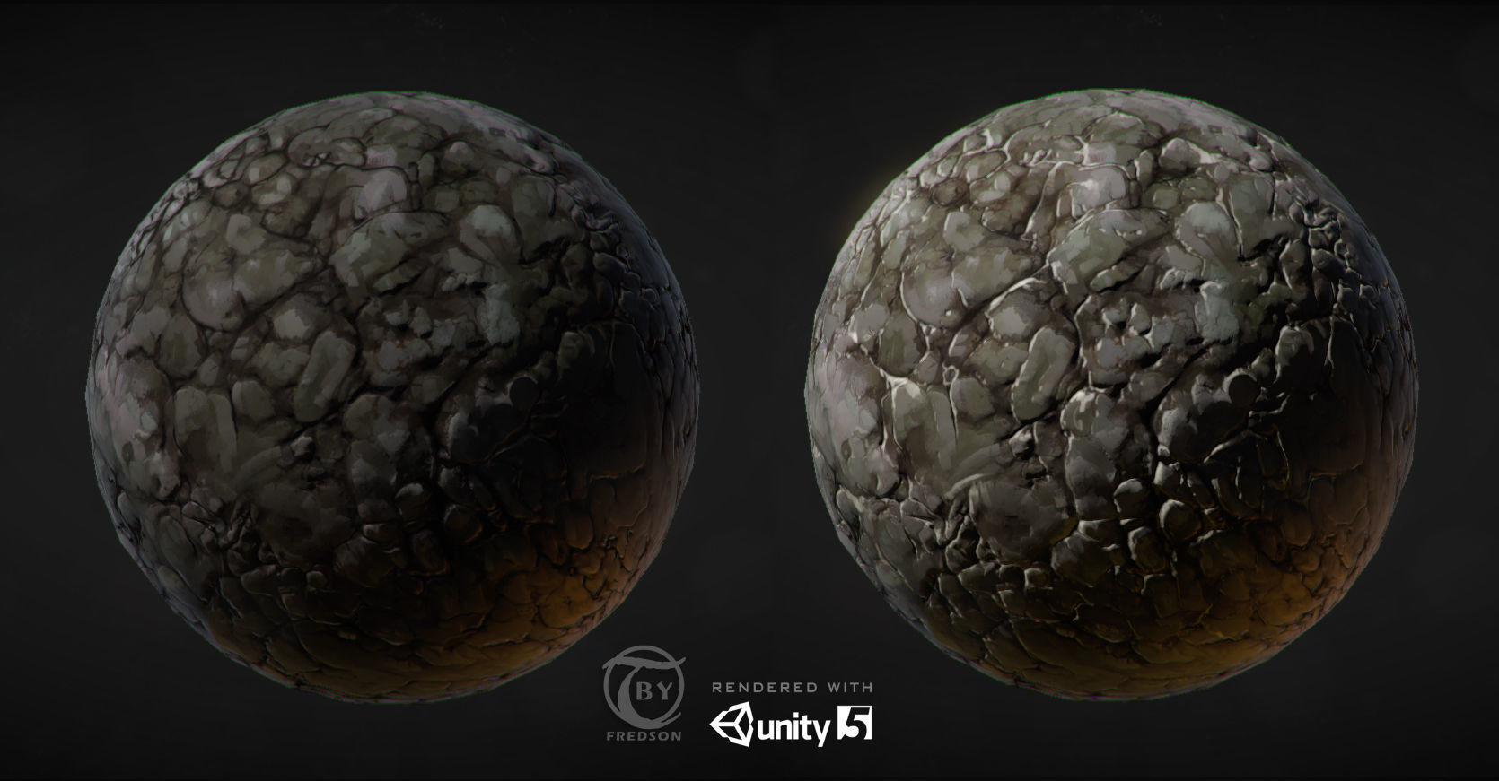 Painted Tiles - Sleeping Forest Free low-poly 3D model_8