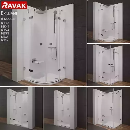 Shower room RAVAK Brilliant
