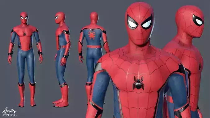 Spider-Man Homecoming 3D model
