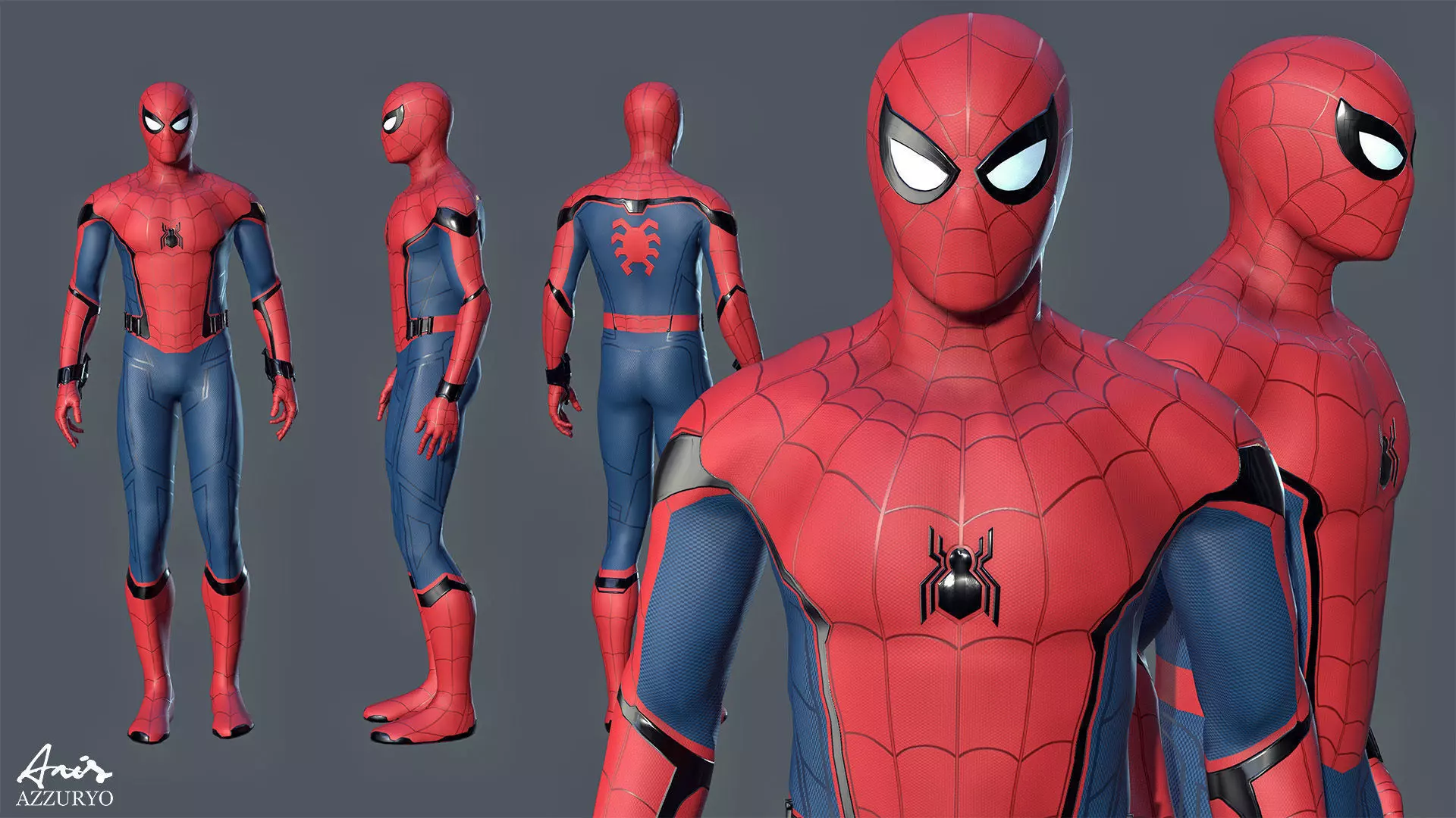 Spider-Man Homecoming 3D model_0