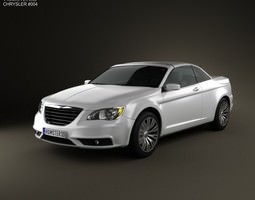 Chrysler 200 Convertible 2011 3D Model