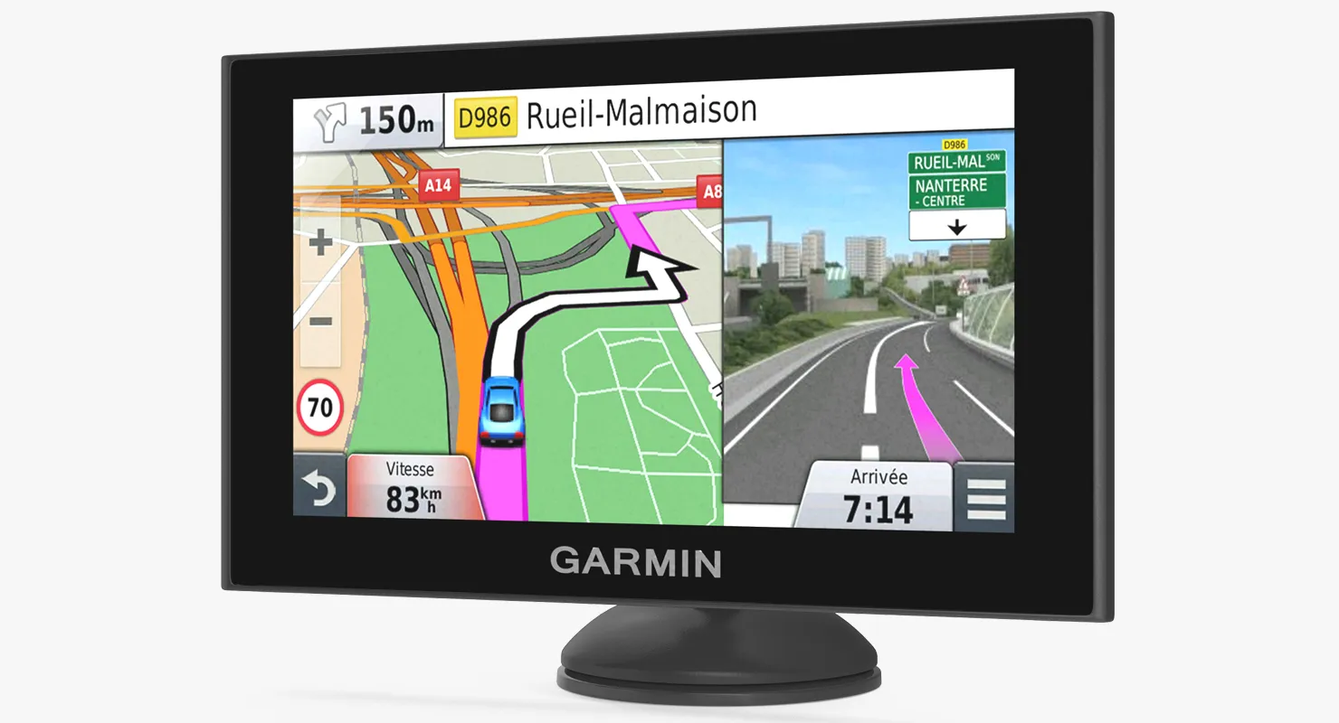 Vehicle GPS Garmin Nuvi 2589LMT 3D model