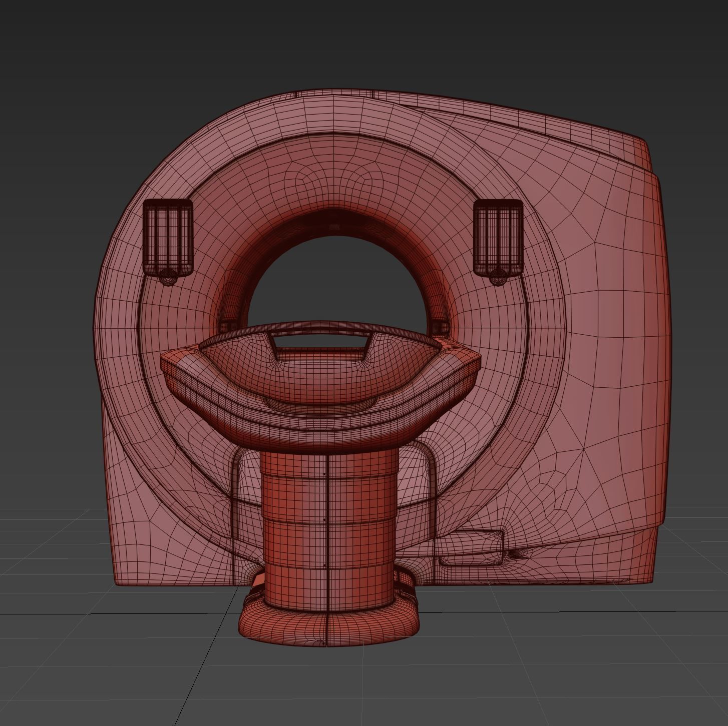 CT Scanner Siemens Somatom Drive MRT 3D model_7