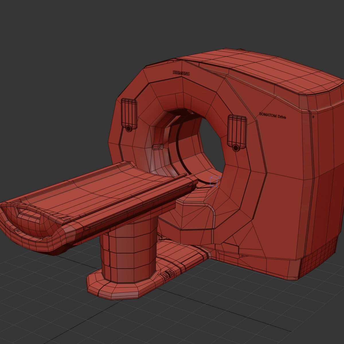 CT Scanner Siemens Somatom Drive MRT 3D model_9