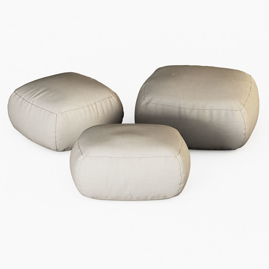 Pouf Bonaldo Kernel 3D model_2