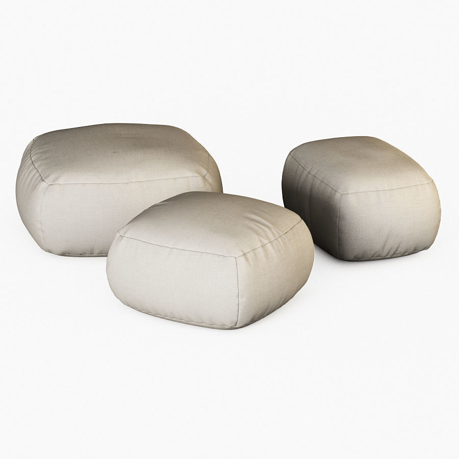 Pouf Bonaldo Kernel 3D model_3