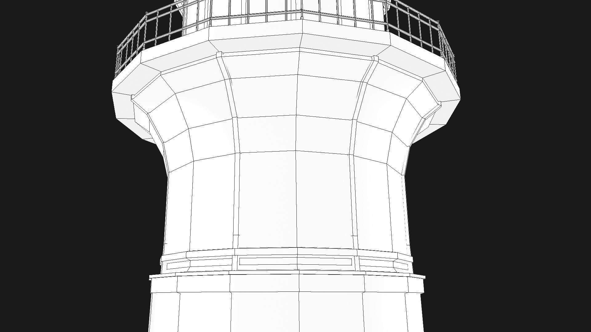 Lighthouse PBR Low-poly 3D model_7