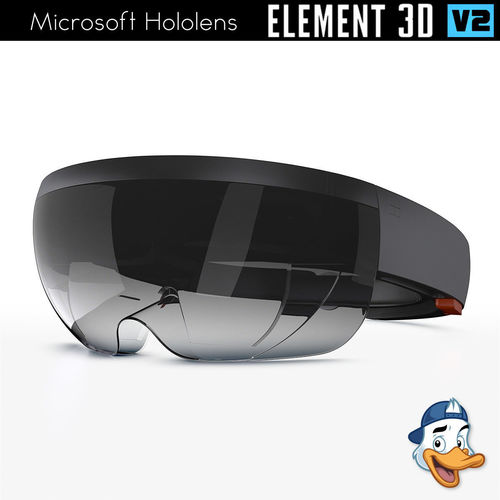 Microsoft Hololens for Element 3D 3D model