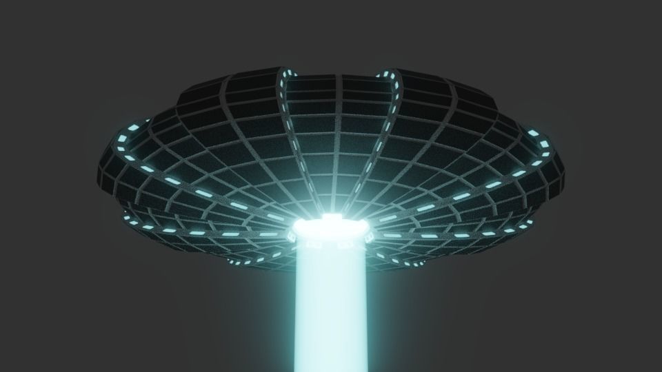 Saucer Concept 4 Free 3D model