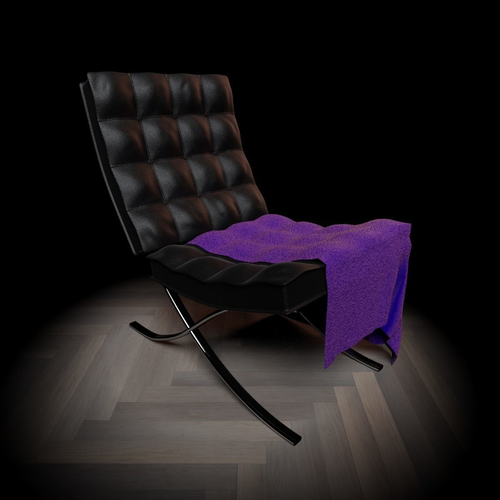 Barcelona Chair 3D model Barcelona Chair 3D model