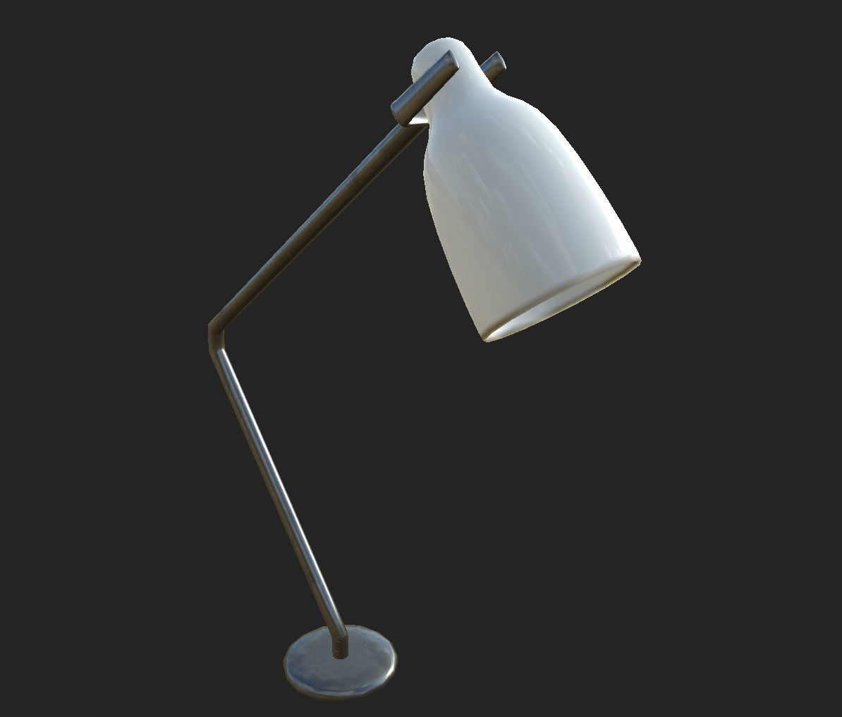 Table Lamp low-poly game ready Low-poly 3D model_5