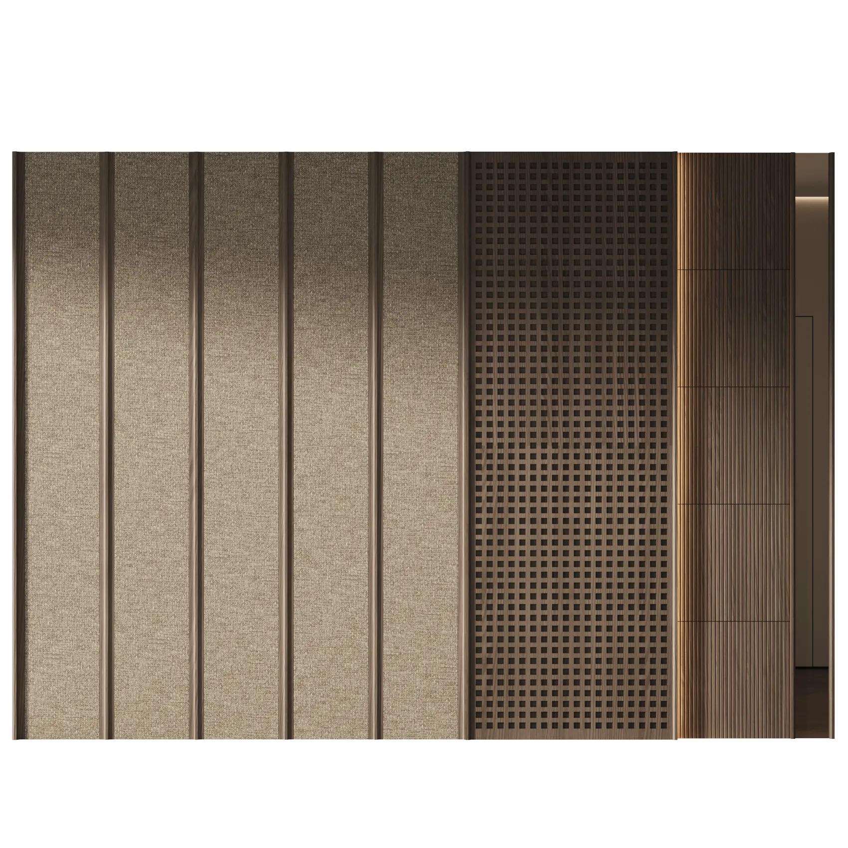 Decorative V177 Wall Panels 3D model | CGTrader