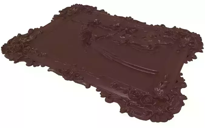 Bird bas relief for CNC 3D print model