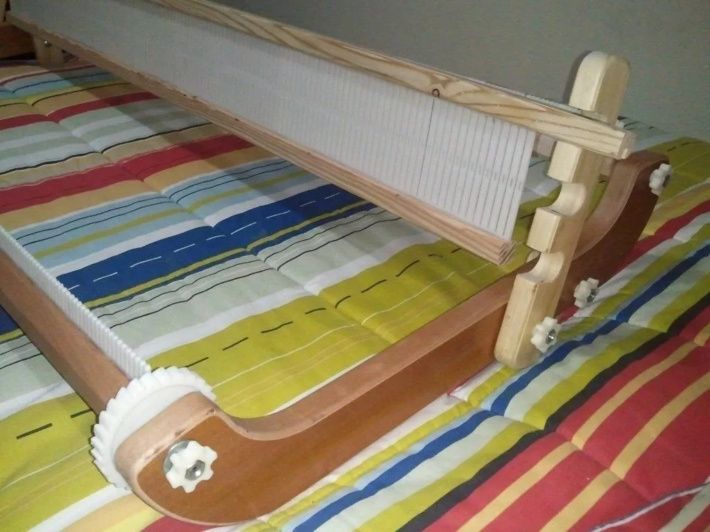 50 printed Loom Textile mill Free 3D print model