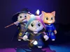 3D model Cat-Wizard - Stylized Animated Character VR / AR / low-poly ...