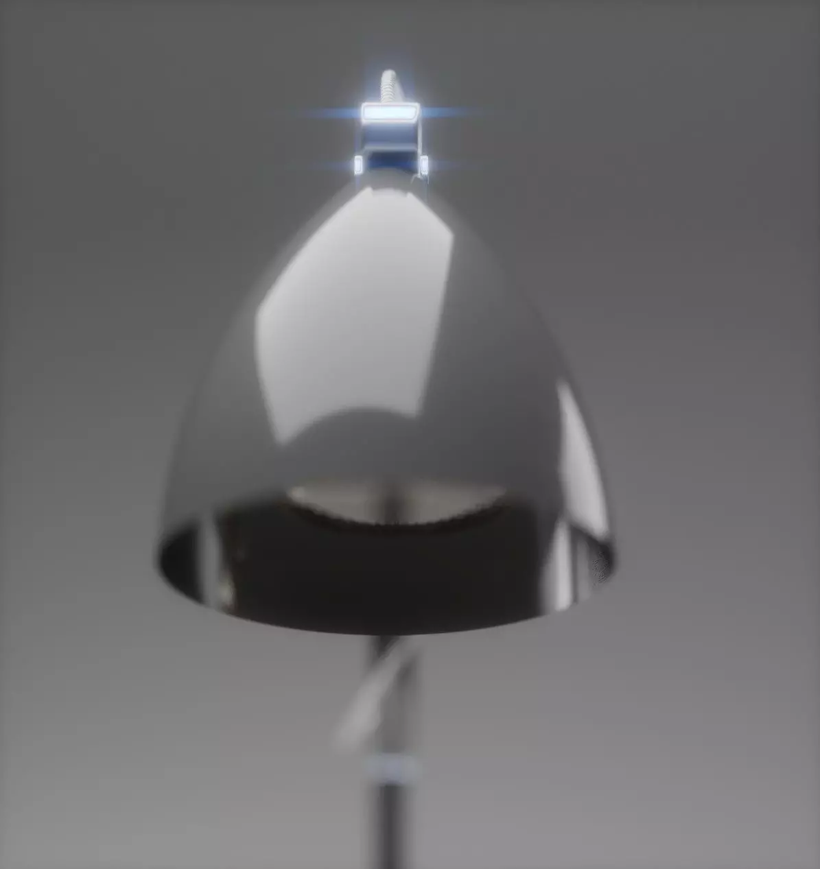 Lamp 3d model table with shade 3D model_0