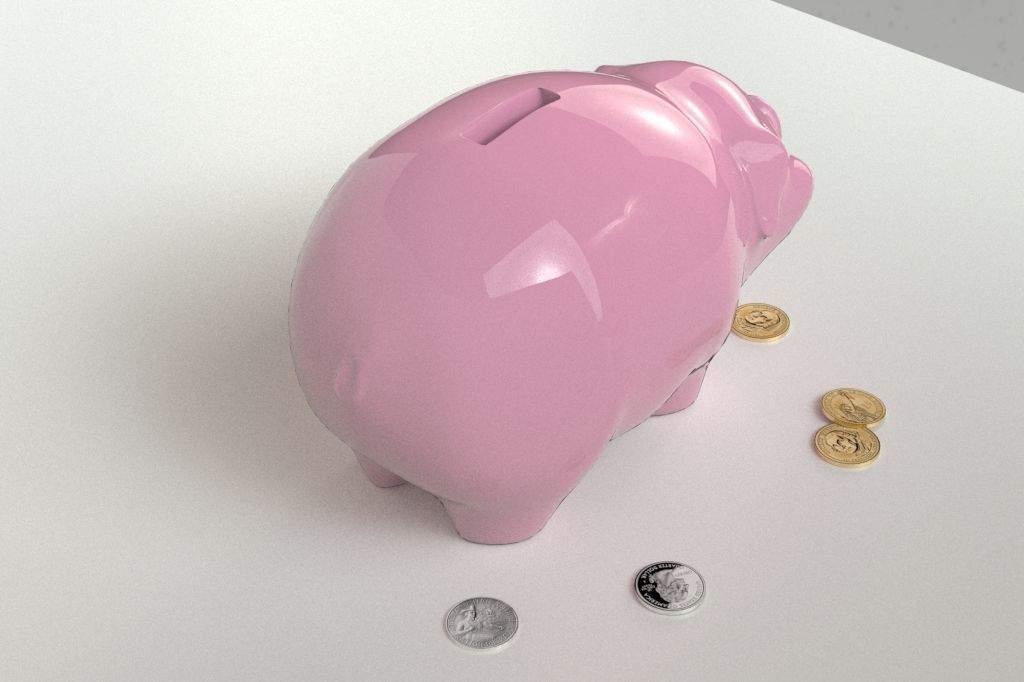 Piggy Bank 3D model_13