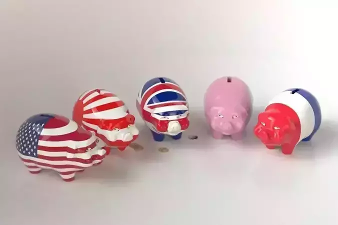 Piggy Bank 3D model