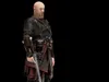 3D model Medieval armor clothes character High-quality rigged VR / AR ...