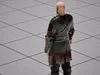 3D model Medieval armor clothes character High-quality rigged VR / AR ...