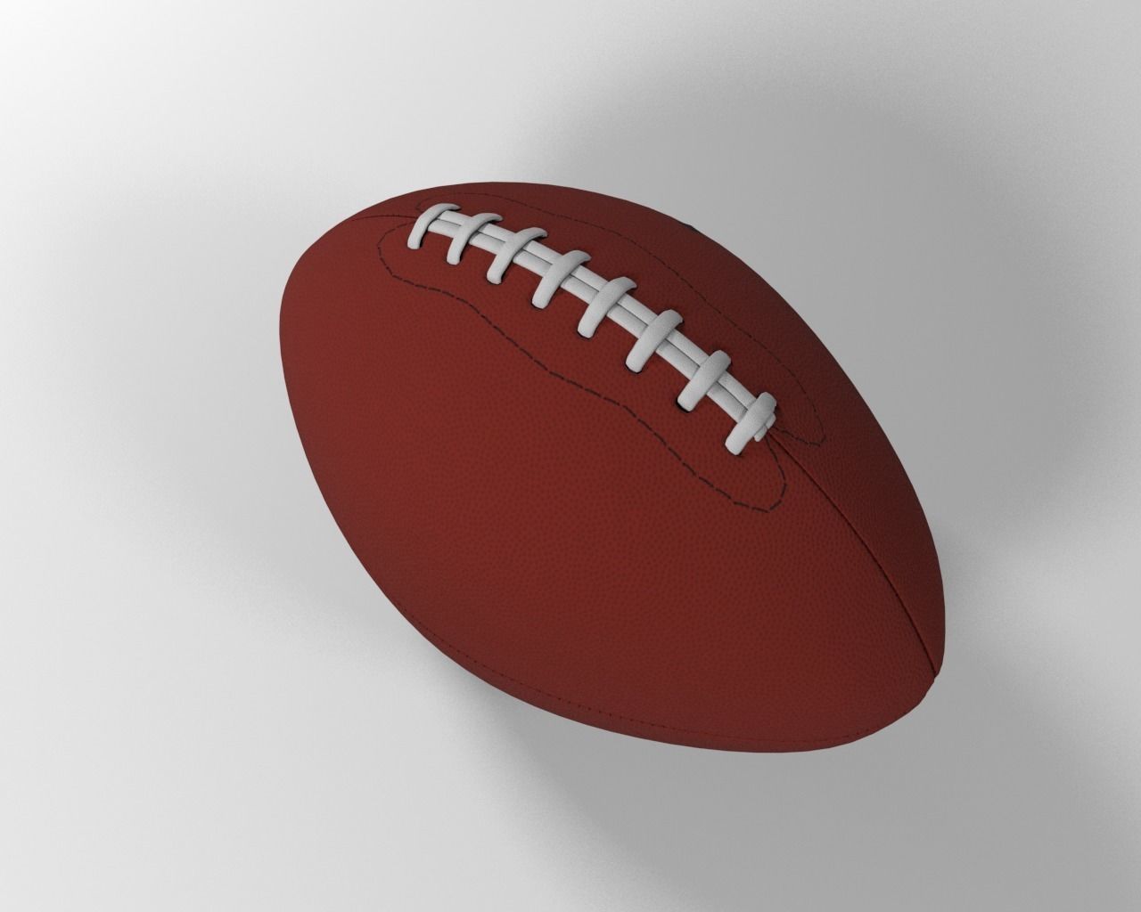 Football american 3D model_0