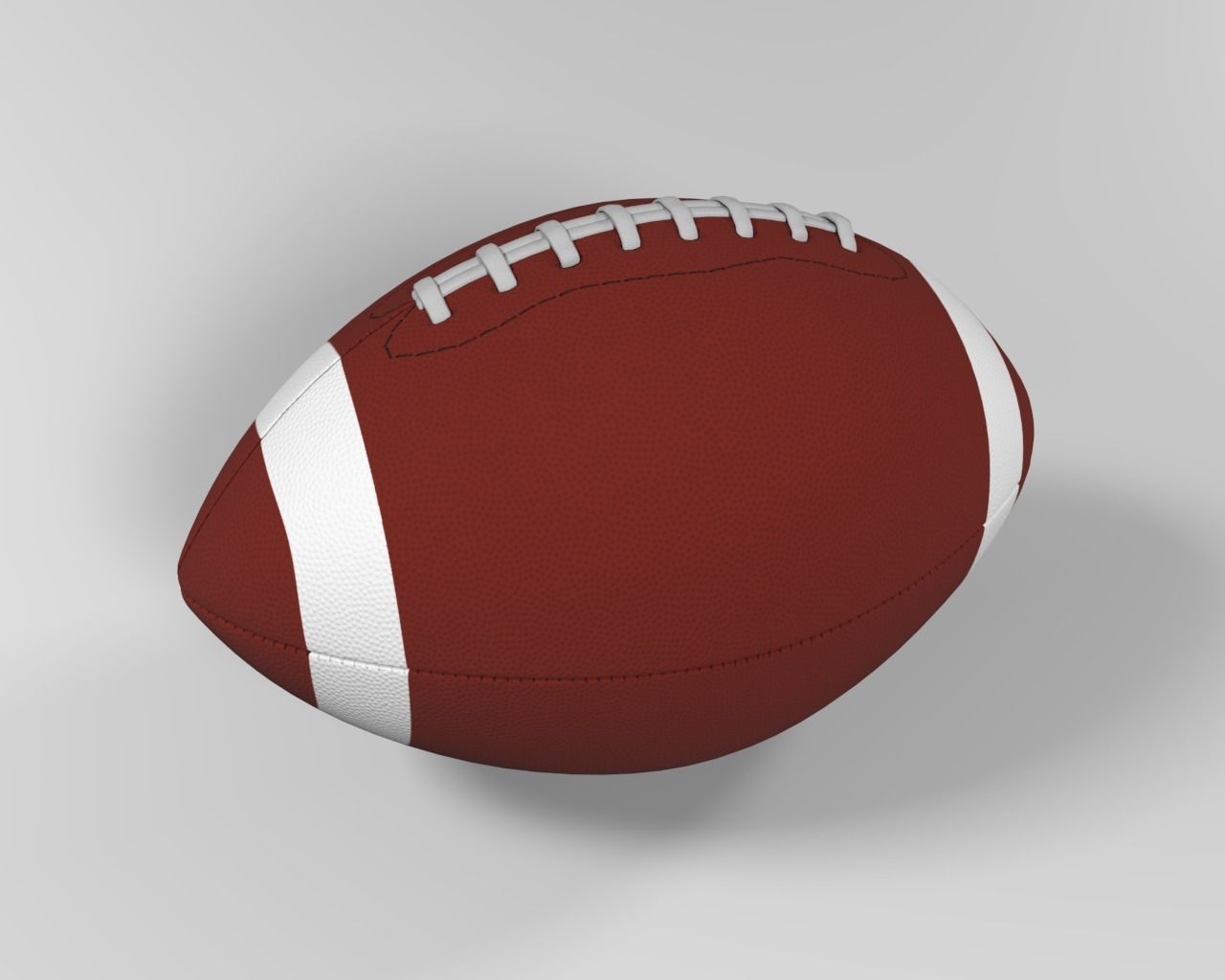 Football american 3D model_3