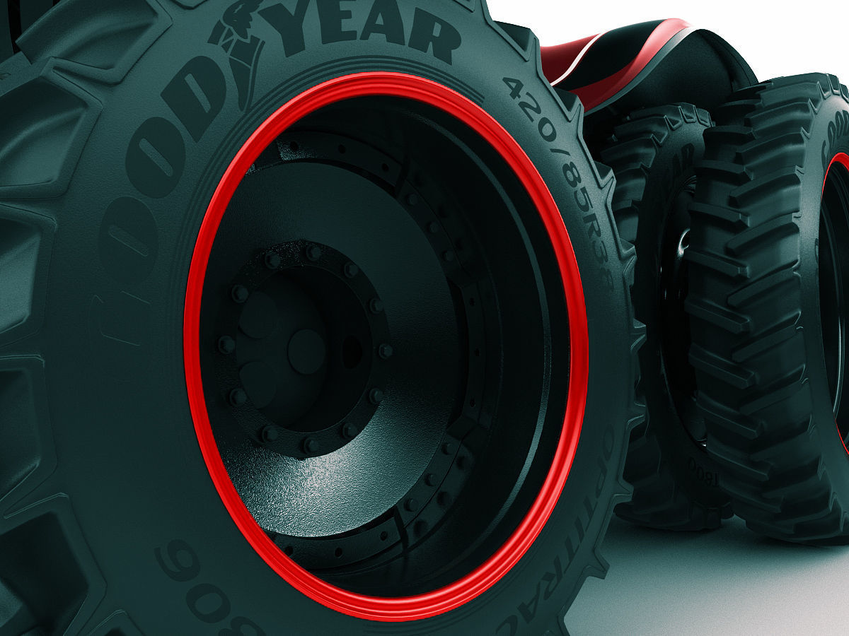 Case IH Autonomous Concept Tractor 3D model_9