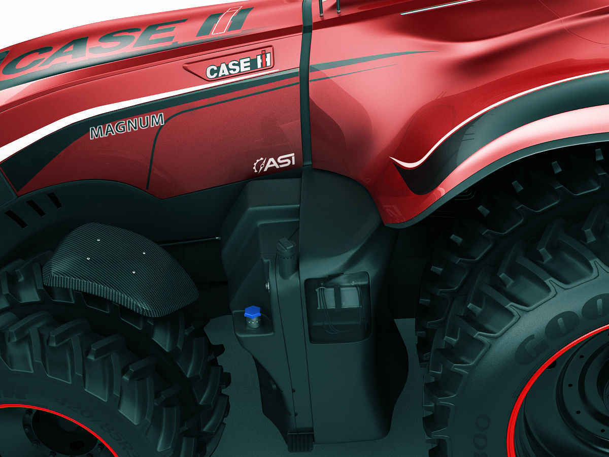Case IH Autonomous Concept Tractor 3D model_8