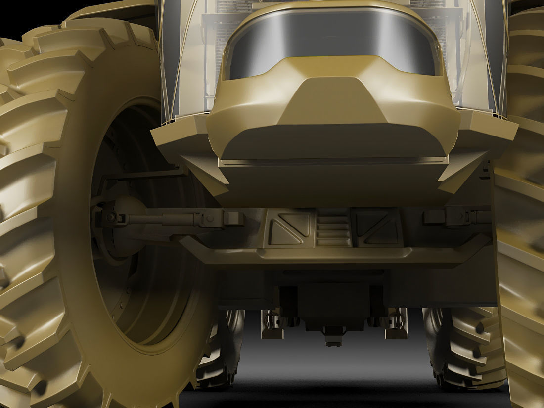 Case IH Autonomous Concept Tractor 3D model_24