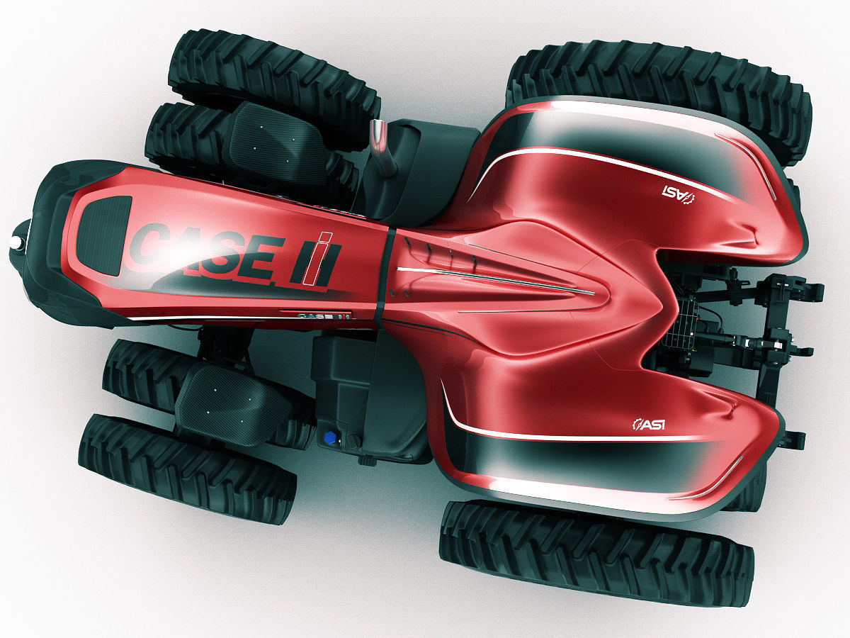 Case IH Autonomous Concept Tractor 3D model_3