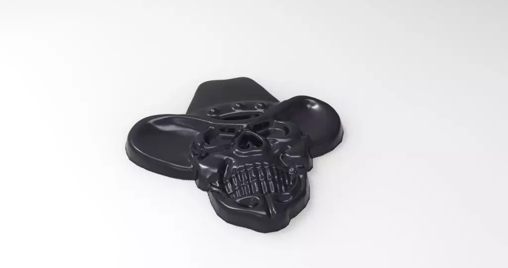 skull 3d model 3D print model_0