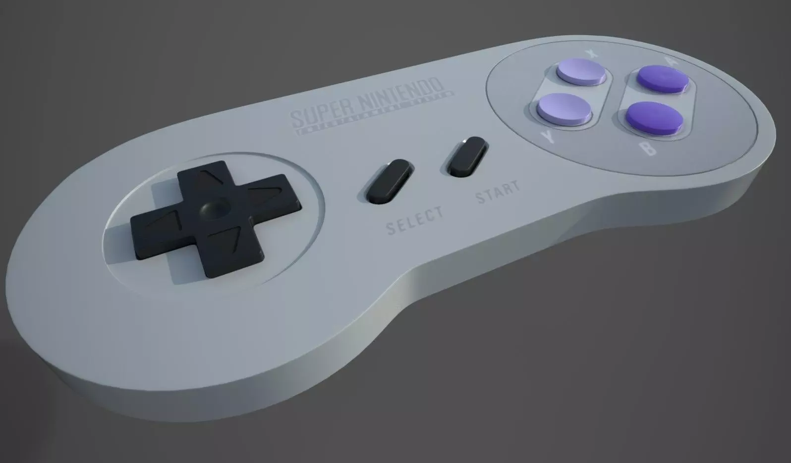 Snes Controller 3D model