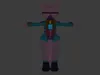 Sci-Fi Aviator Cat Girl - Stylized 3D Character 3D model | CGTrader