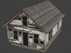 3D model Weathered Abandoned Shack 3D Model VR / AR / low-poly | CGTrader