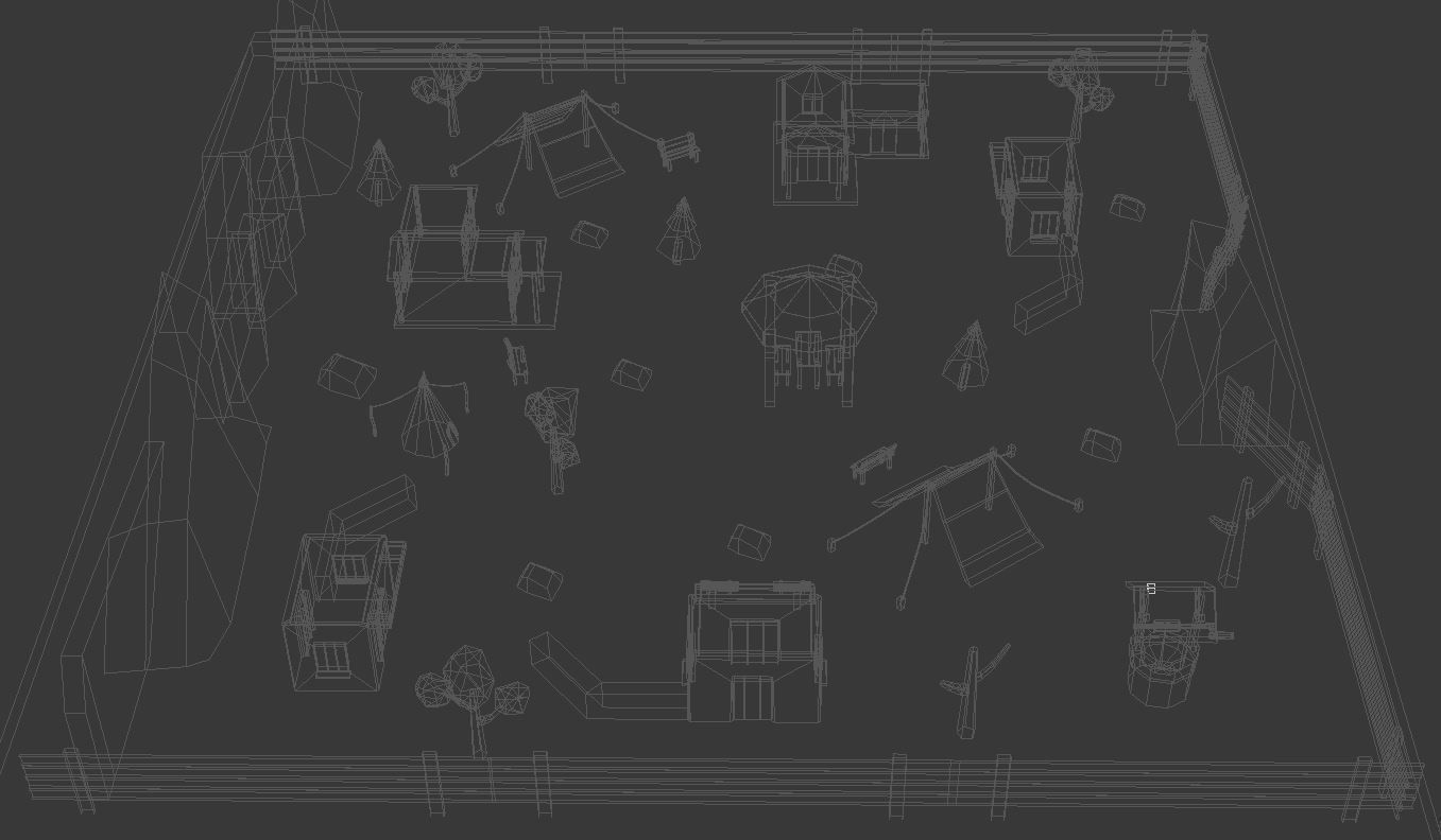 Low poly Desert Game environment Low-poly 3D model_4