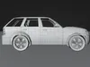 3D model Luxury SUV Low Poly 3D Model VR / AR / low-poly | CGTrader
