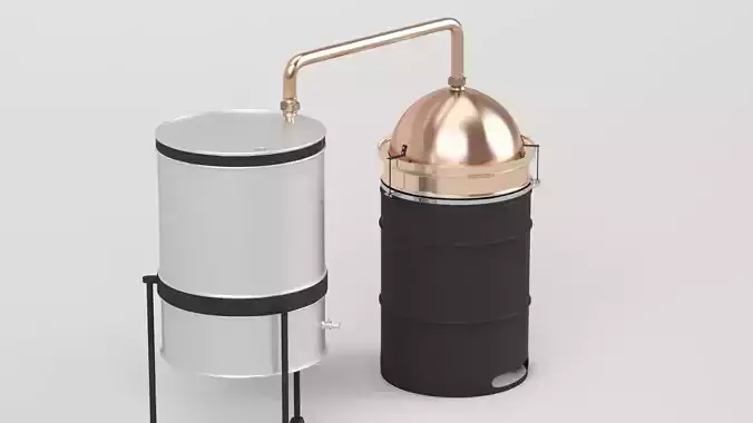 Brewery Tank 3D model