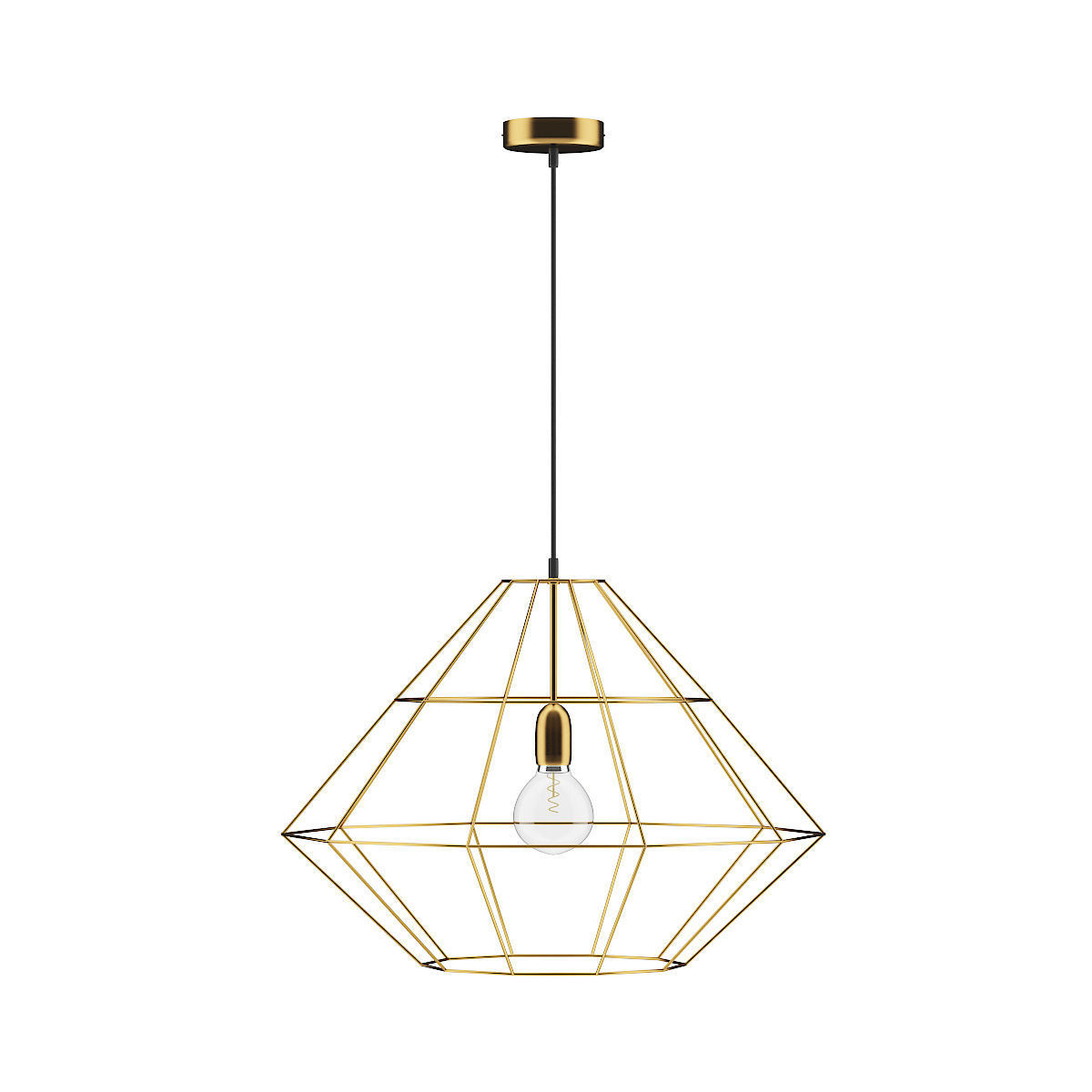 Golden Wire Ceiling Lamp 3d Model Cgtrader Golden Wire Ceiling Lamp 3d Model Max Obj Fbx C4d Mtl 1