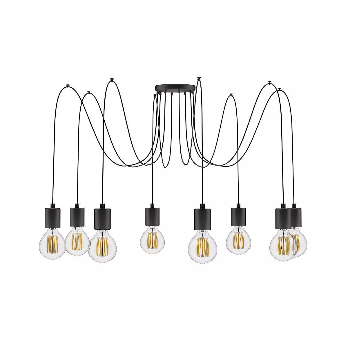 Minimalistic Ceiling Lamp 3D model_0