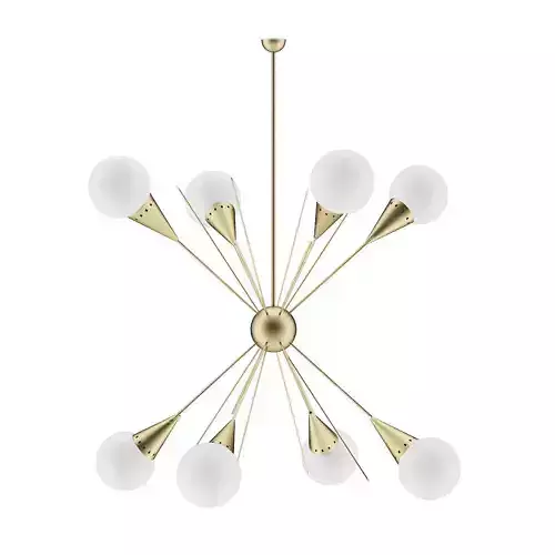 Golden Ceiling Lamp